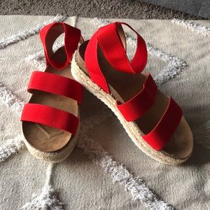 Wedge sandals